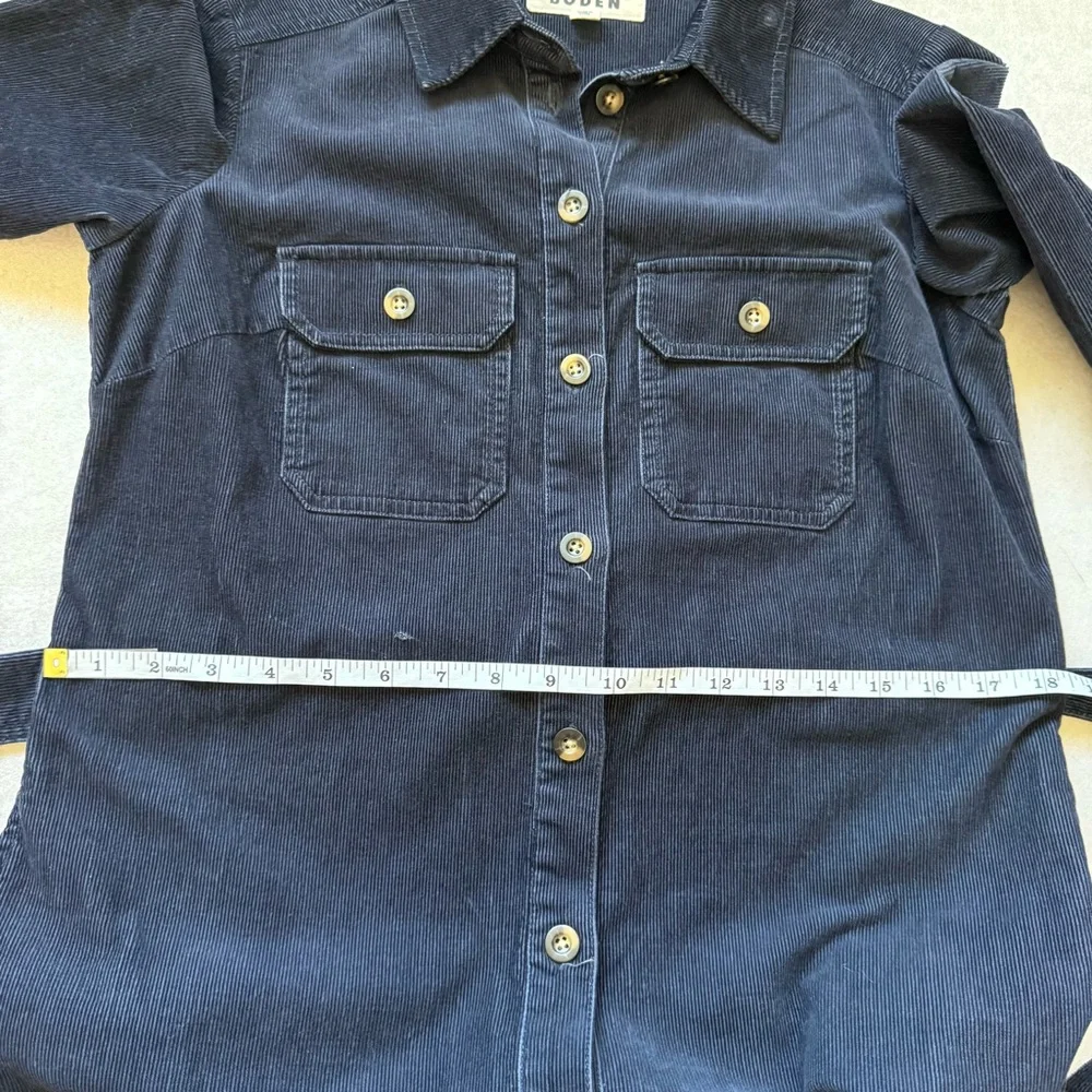 Boden Eloise Corduroy Midi Shirt Dress - Picture 11 of 13